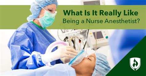 Learn About Being a Nurse Anesthetist .